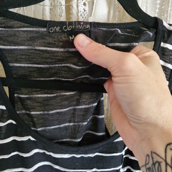 Striped Racerback Tank - Picture 4 of 4